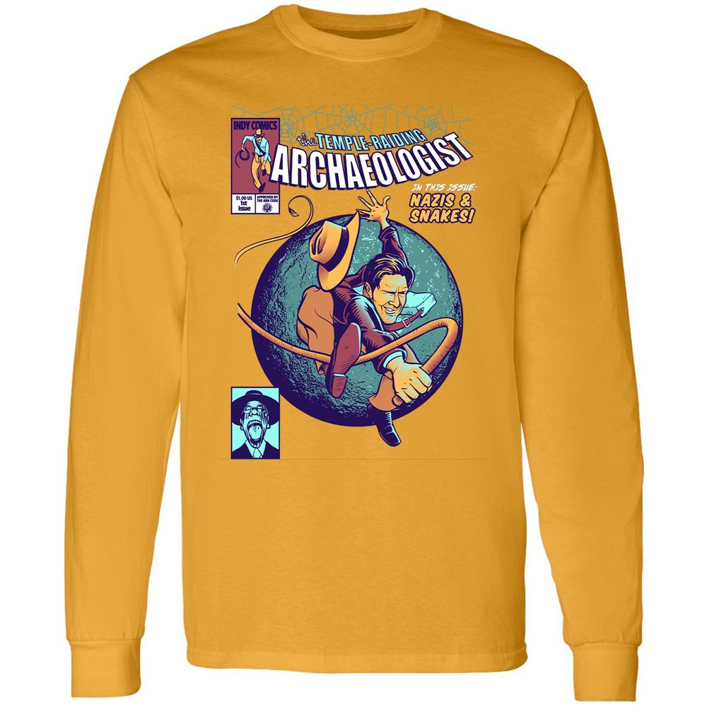 Long Sleeve T-Shirt - JULSNYNF - Gold - 9