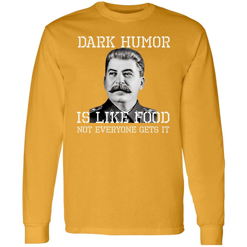 Long Sleeve T-Shirt - HXYBK1PA - Gold - 9