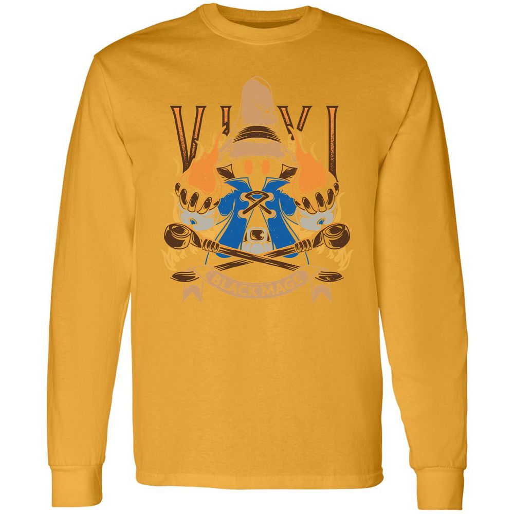 Long Sleeve T-Shirt - VES6EBVX - Gold - 9