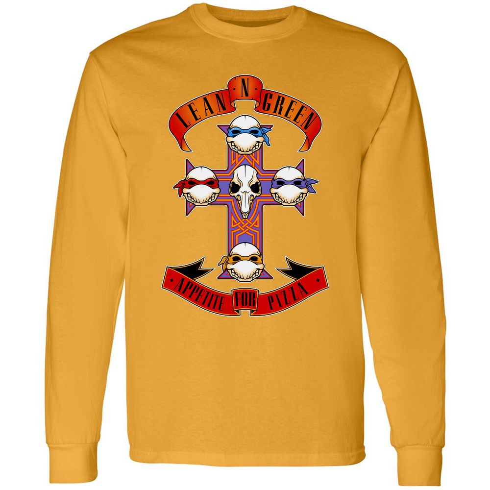 Long Sleeve T-Shirt - XP8TKTH4 - Gold - 9