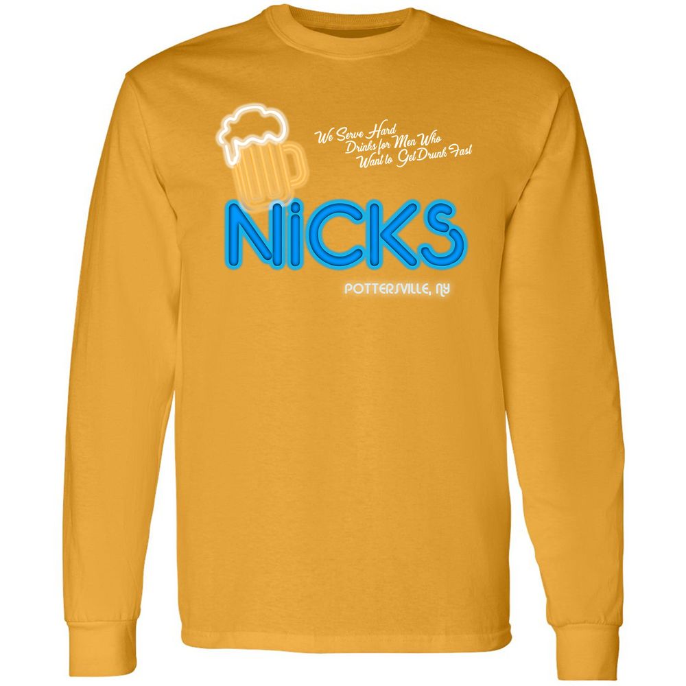 Long Sleeve T-Shirt - SLVVYFND - Gold - 9