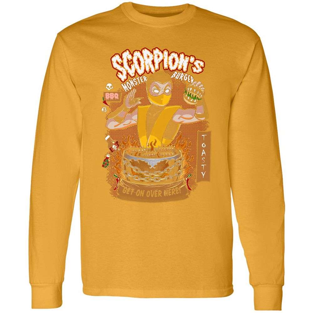 Long Sleeve T-Shirt - 9NJAG53A - Gold - 9