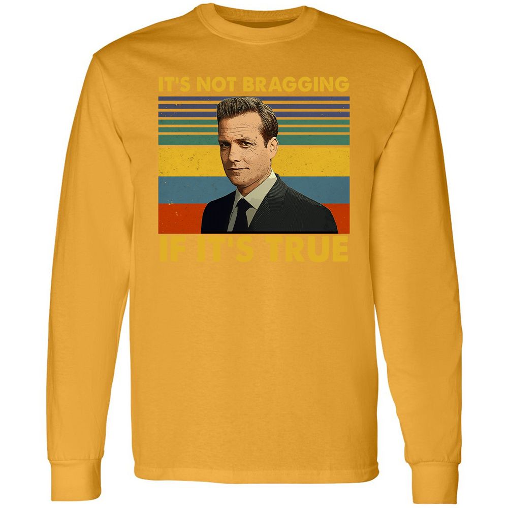 Long Sleeve T-Shirt - Q5EEFYQA - Gold - 9