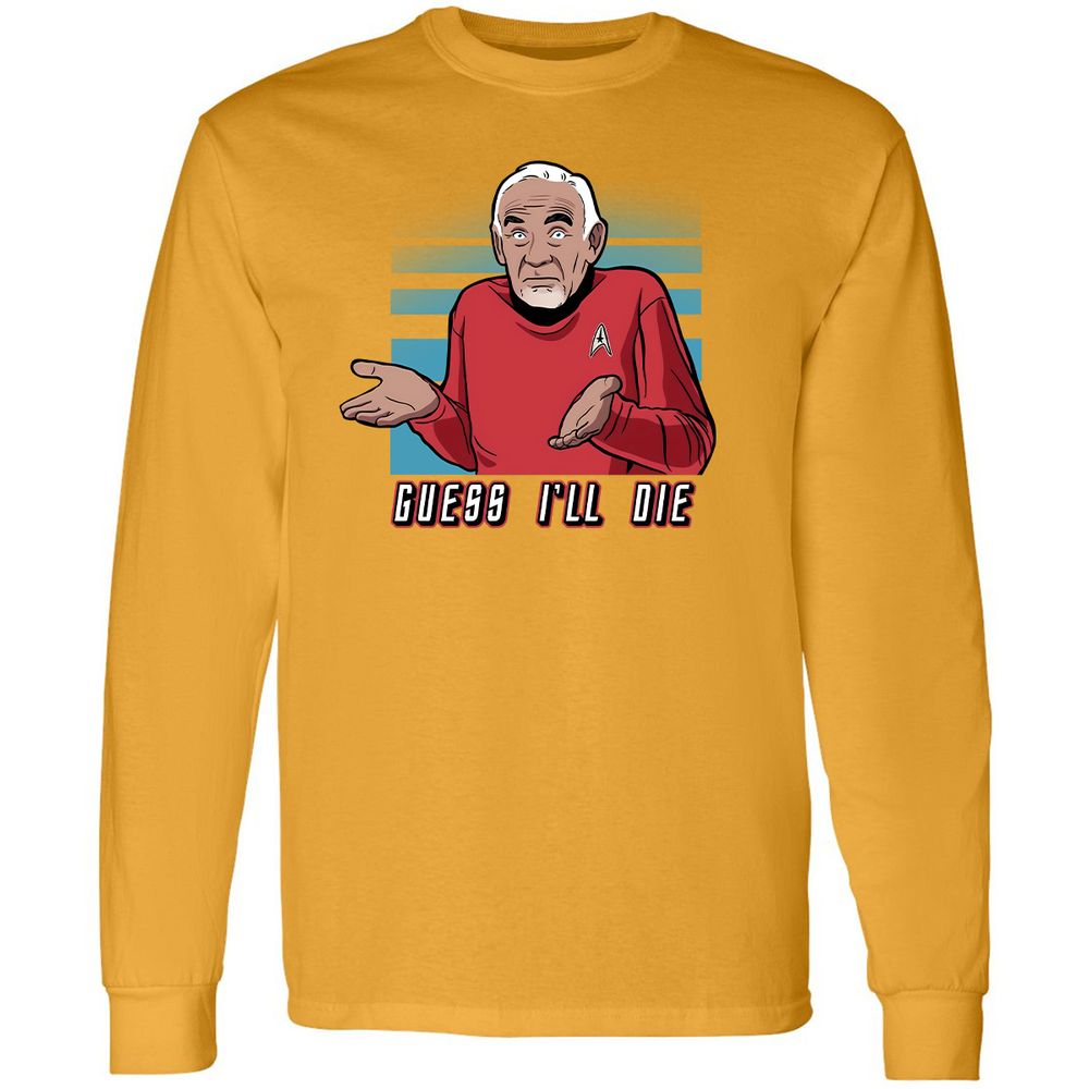 Long Sleeve T-Shirt - K9UA6W7V - Gold - 9