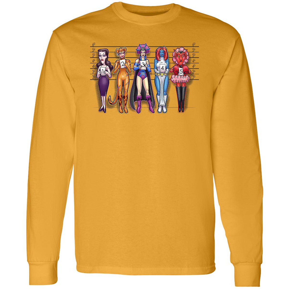 Long Sleeve T-Shirt - 59PL27PZ - Gold - 9