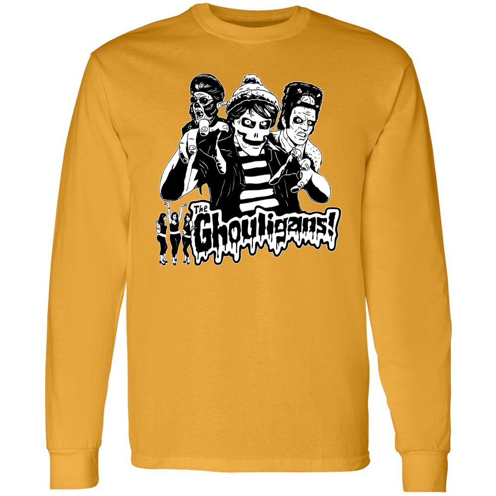 Long Sleeve T-Shirt - SVVUNMNK - Gold - 9