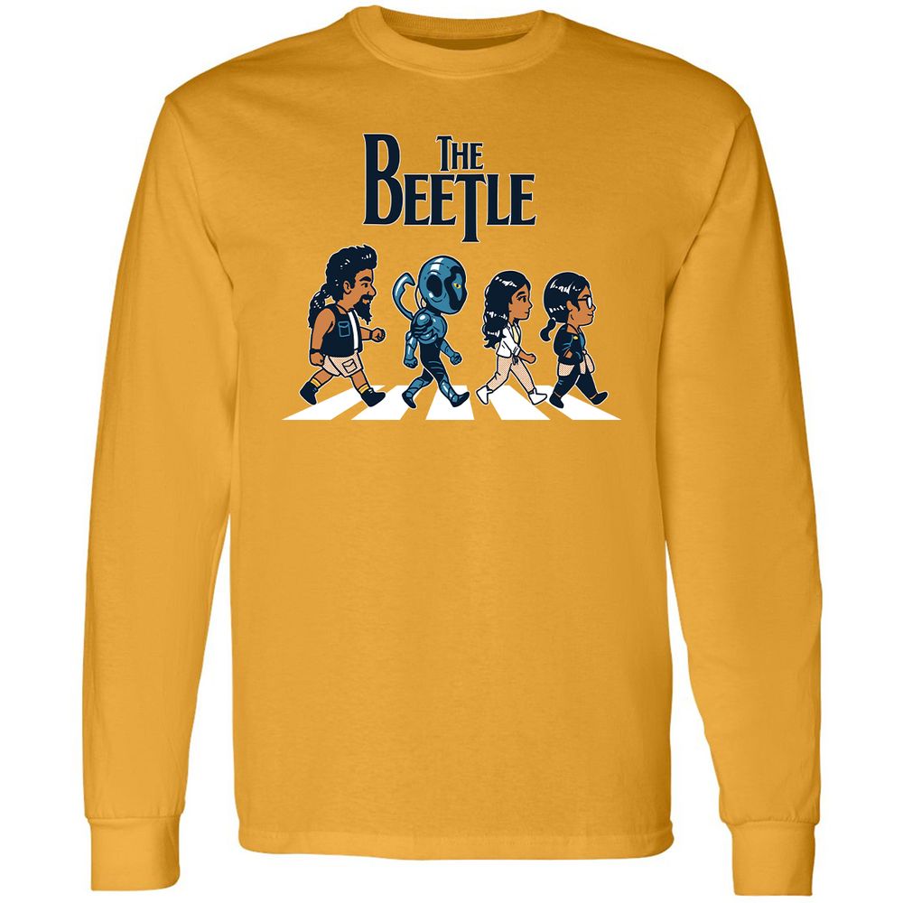 Long Sleeve T-Shirt - F1Q3MEH6 - Gold - 9