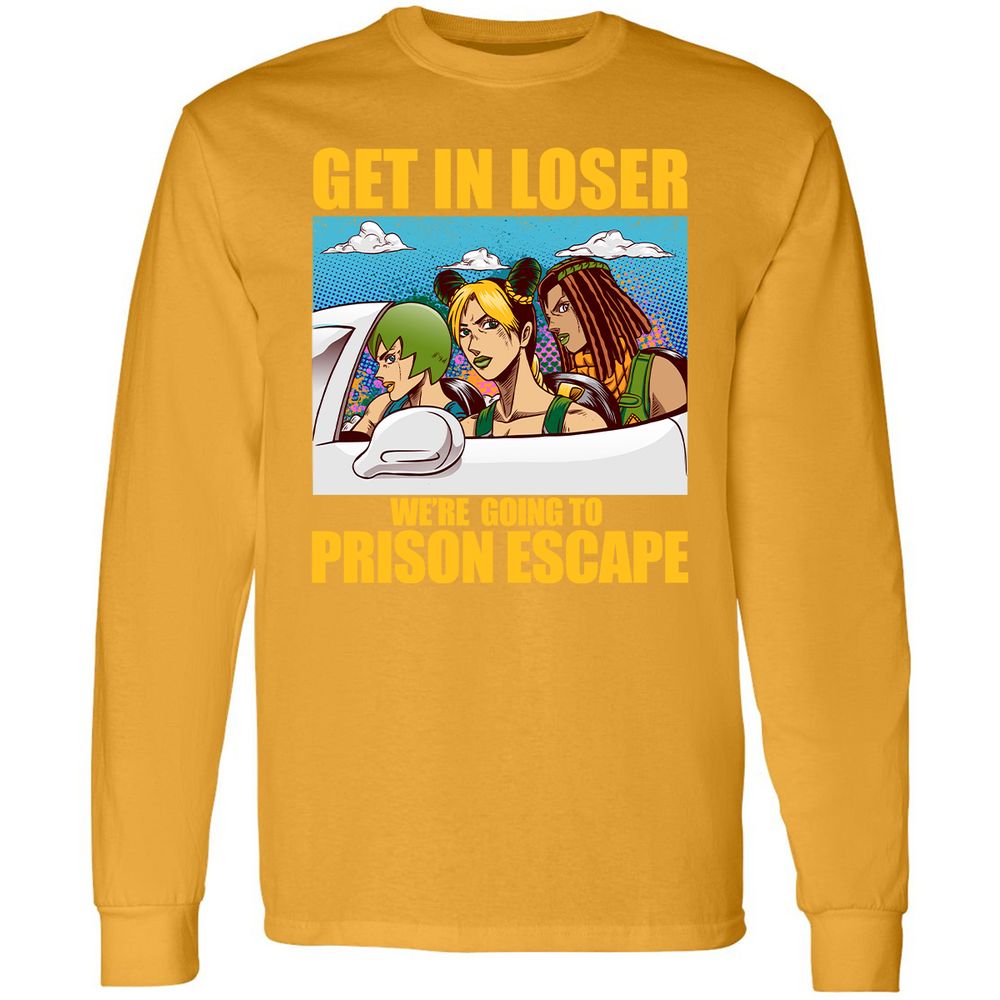 Long Sleeve T-Shirt - D31HJ5L6 - Gold - 9