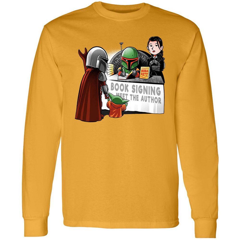 Long Sleeve T-Shirt - 9ZCWQ4SQ - Gold - 9