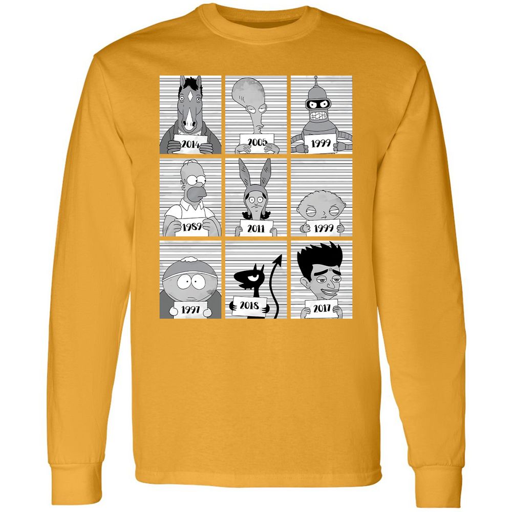 Long Sleeve T-Shirt - 23U23R1Y - Gold - 9