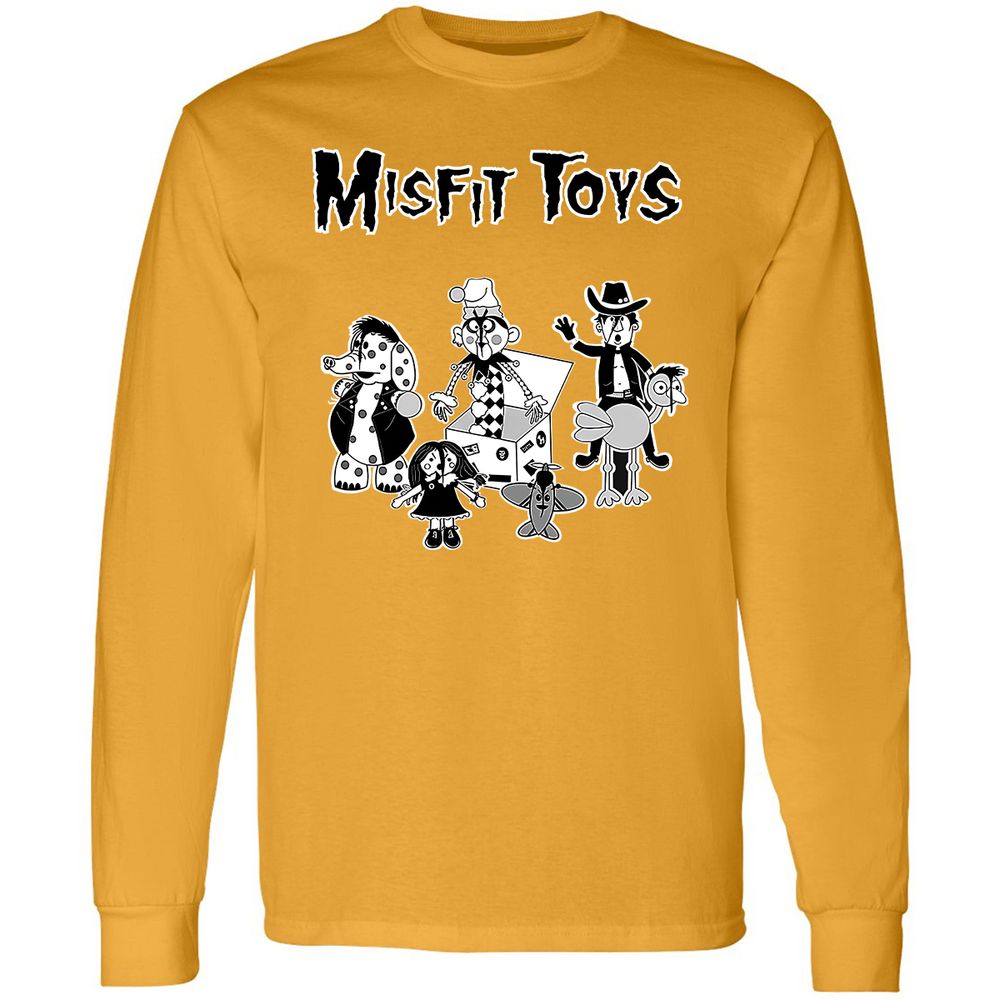 Long Sleeve T-Shirt - QFQV8SL2 - Gold - 9