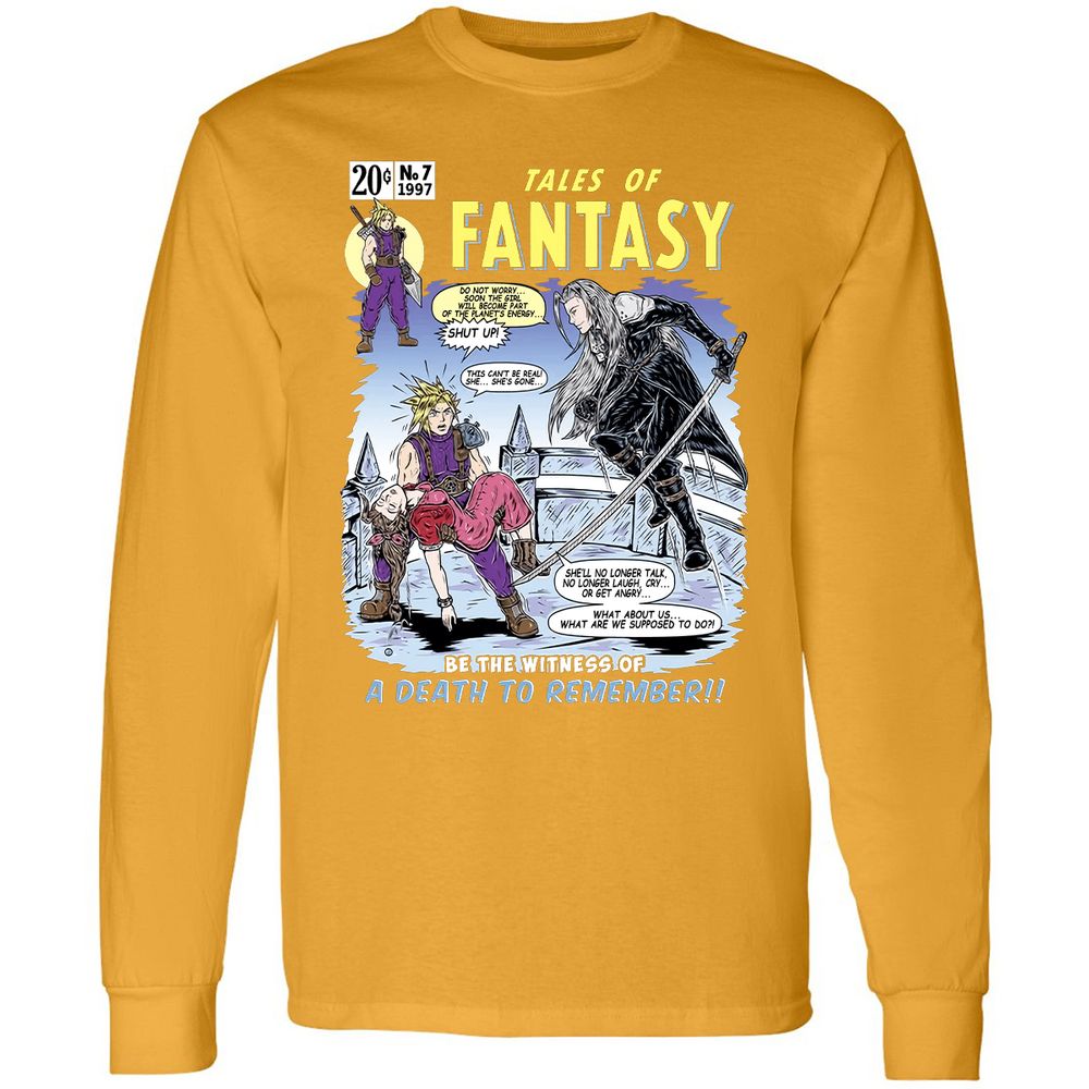 Long Sleeve T-Shirt - 6YPH1VY1 - Gold - 9