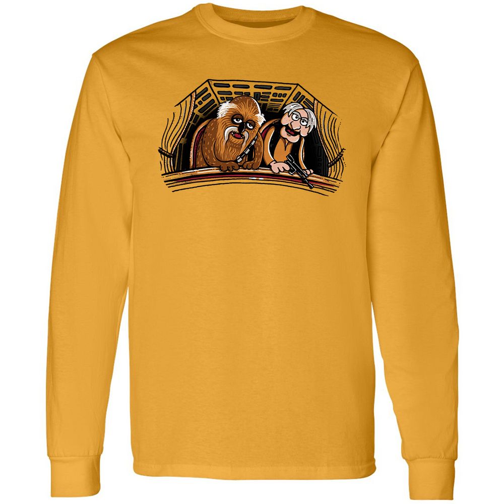 Long Sleeve T-Shirt - D27ZUQ1G - Gold - 9