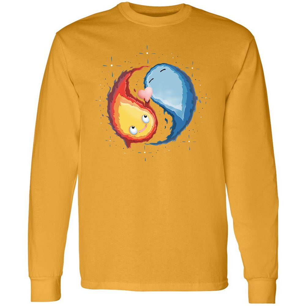 Long Sleeve T-Shirt - RNHYA4UT - Gold - 9