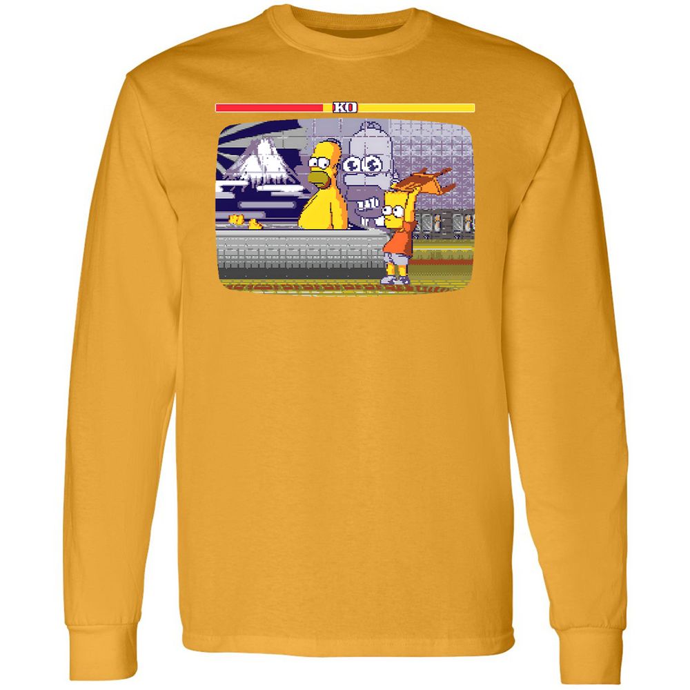 Long Sleeve T-Shirt - 3TRSHVS5 - Gold - 9