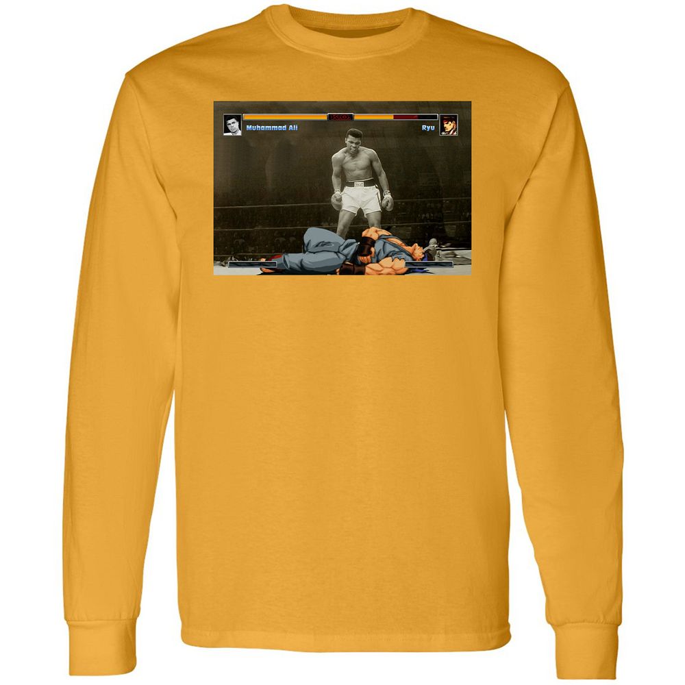 Long Sleeve T-Shirt - SHPUH31A - Gold - 9