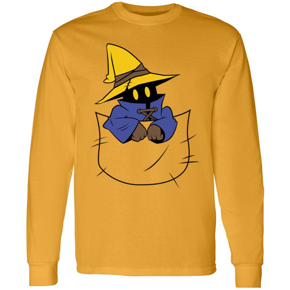 Long Sleeve T-Shirt - BRUQU9EQ - Gold - 9