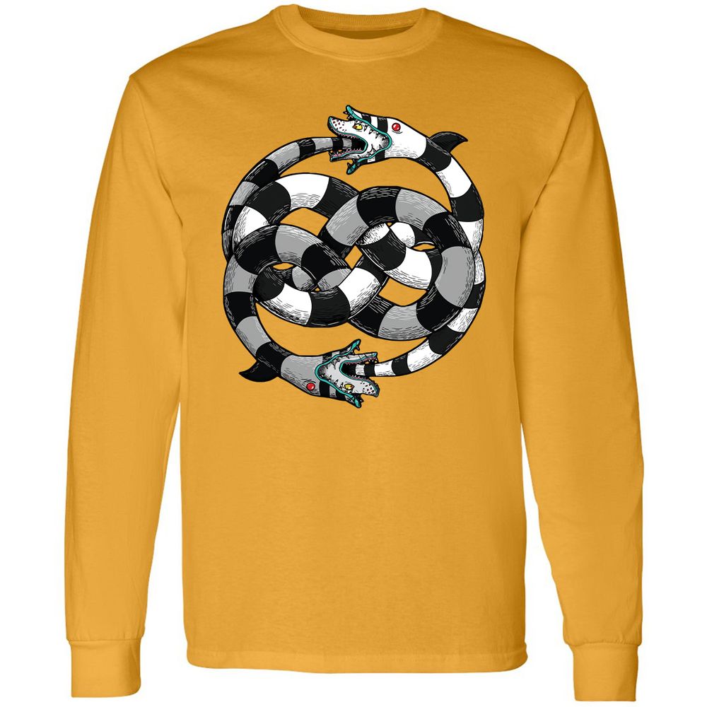 Long Sleeve T-Shirt - FHEYP7HD - Gold - 9