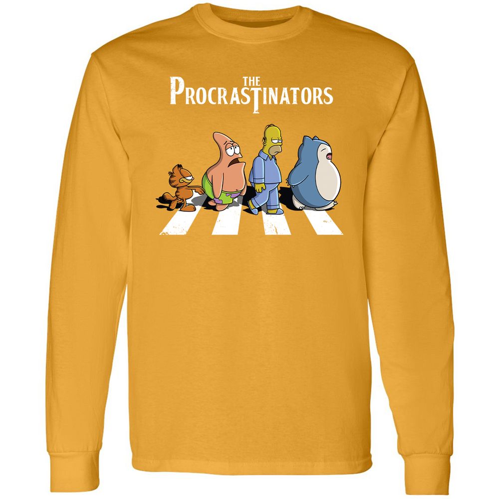 Long Sleeve T-Shirt - R8ZZMT93 - Gold - 9