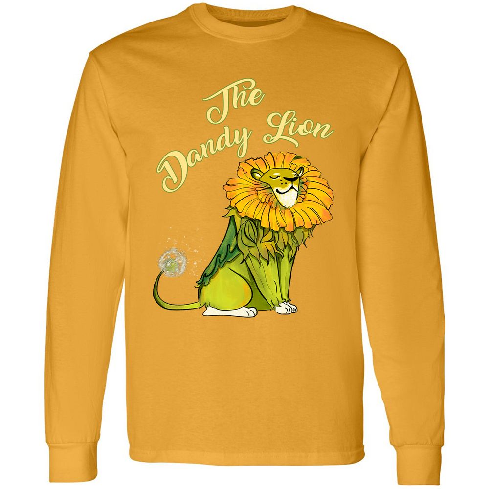 Long Sleeve T-Shirt - NAEPJYQV - Gold - 9