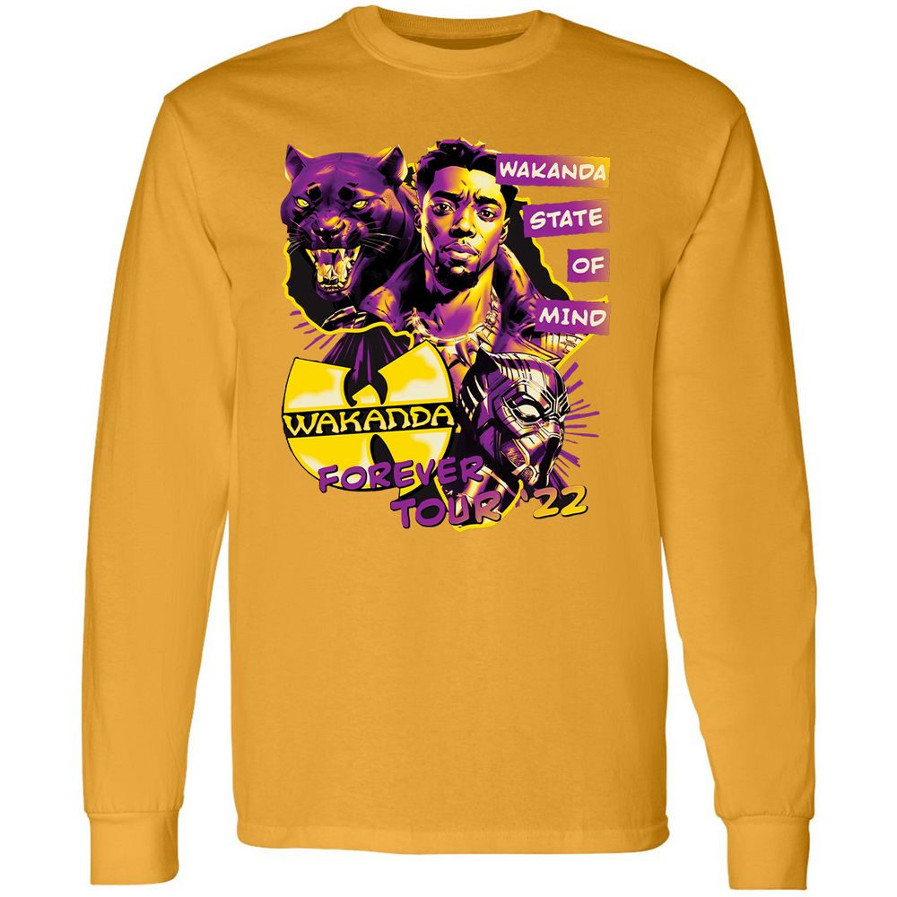 Long Sleeve T-Shirt - FXGB3ZNQ - Gold - 9