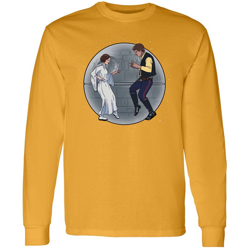 Long Sleeve T-Shirt - SRV5XQ3L - Gold - 9