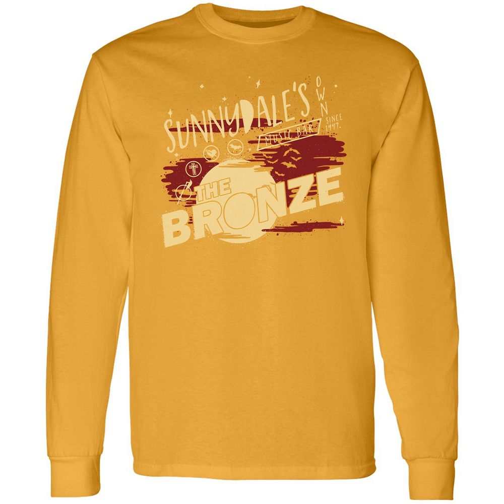 Long Sleeve T-Shirt - Z58LZ85E - Gold - 9