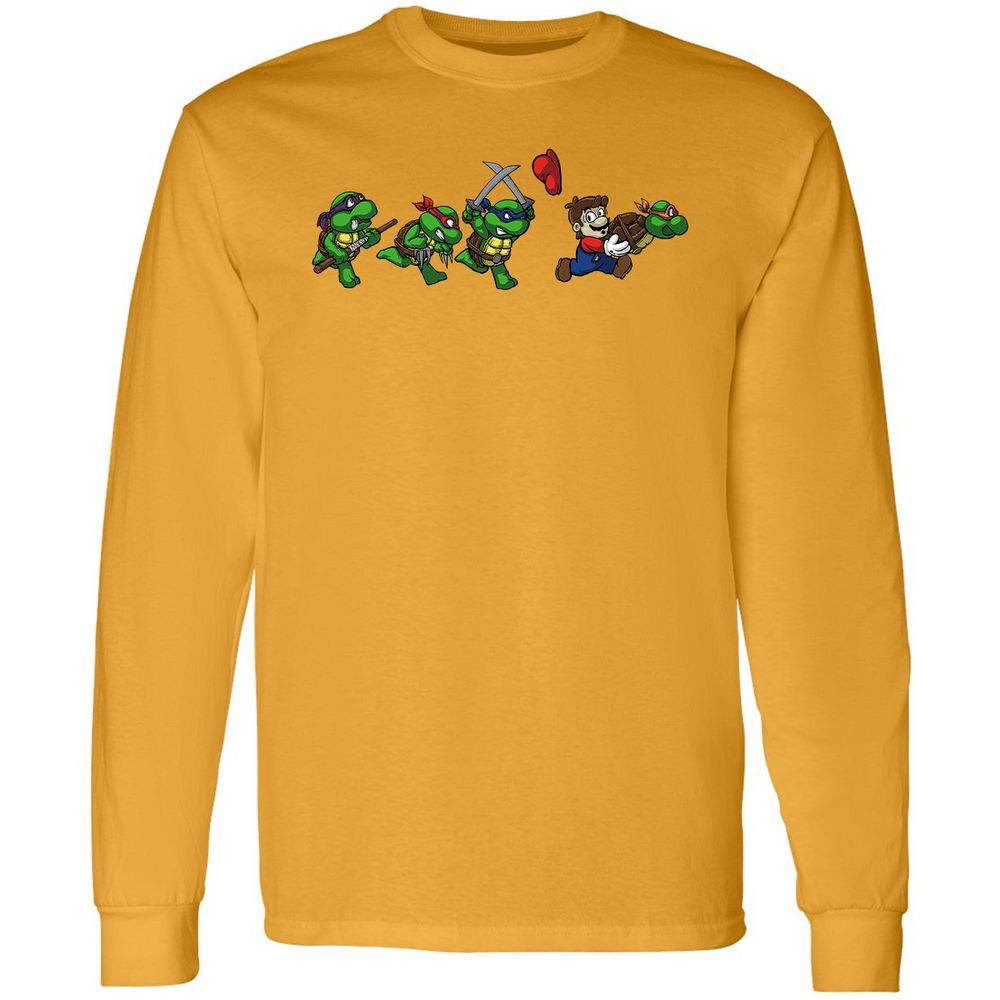 Long Sleeve T-Shirt - UBCPQ59A - Gold - 9