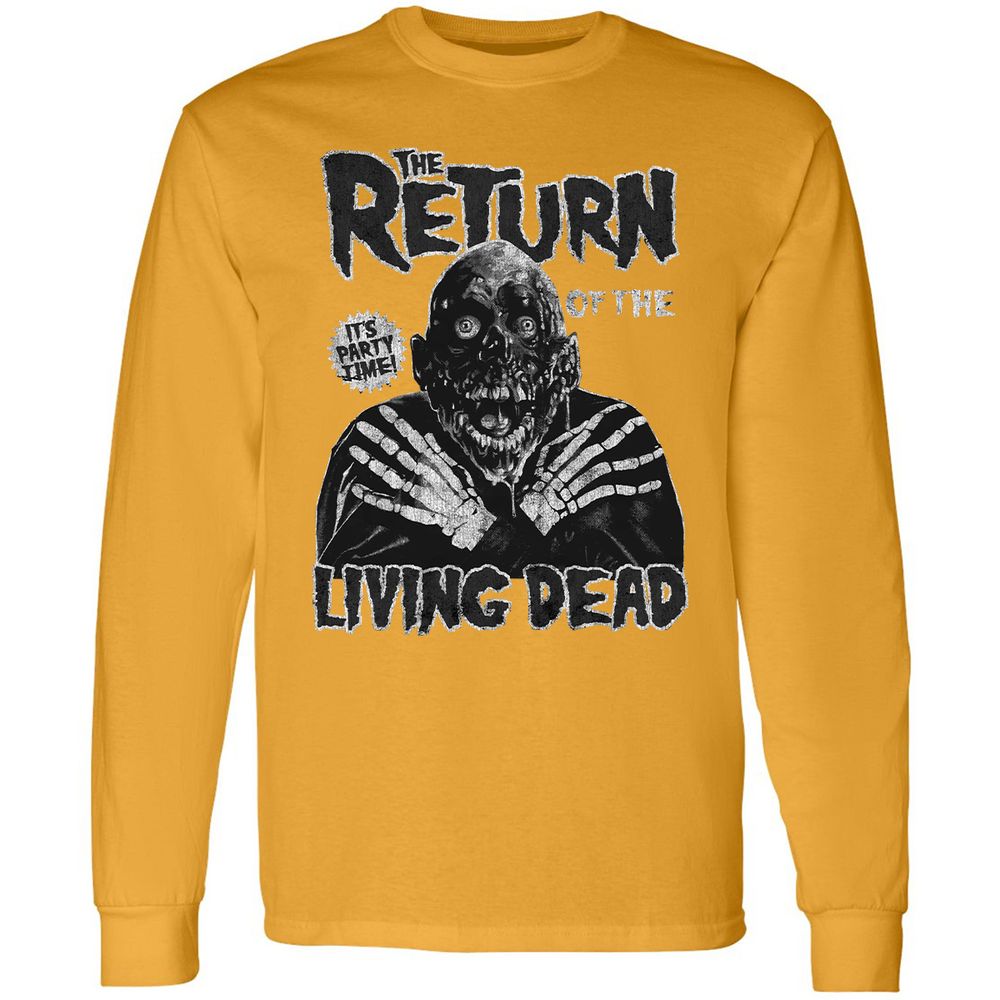 Long Sleeve T-Shirt - X6PAWT5K - Gold - 9