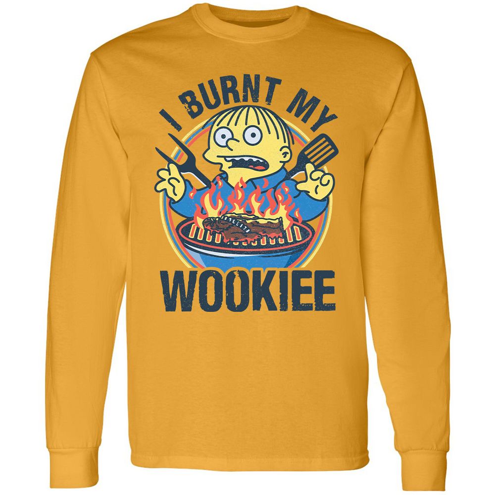 Long Sleeve T-Shirt - QCRGQS72 - Gold - 9