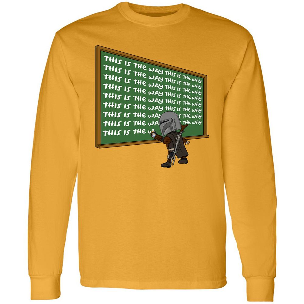 Long Sleeve T-Shirt - QMDVVQRF - Gold - 9