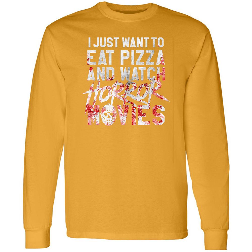 Long Sleeve T-Shirt - GJ8S8V9C - Gold - 9