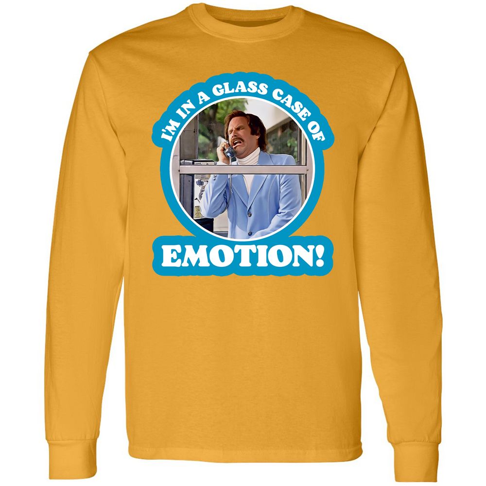 Long Sleeve T-Shirt - E5JVEUN9 - Gold - 9
