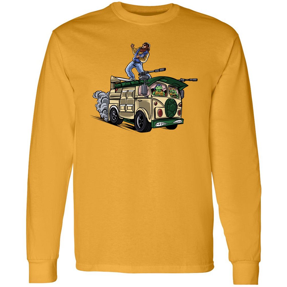 Long Sleeve T-Shirt - 46ZP7DW8 - Gold - 9