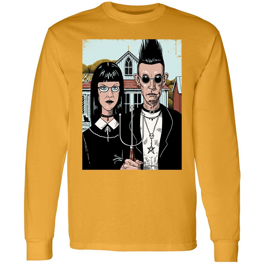 Long Sleeve T-Shirt - GNYW8URH - Gold - 9