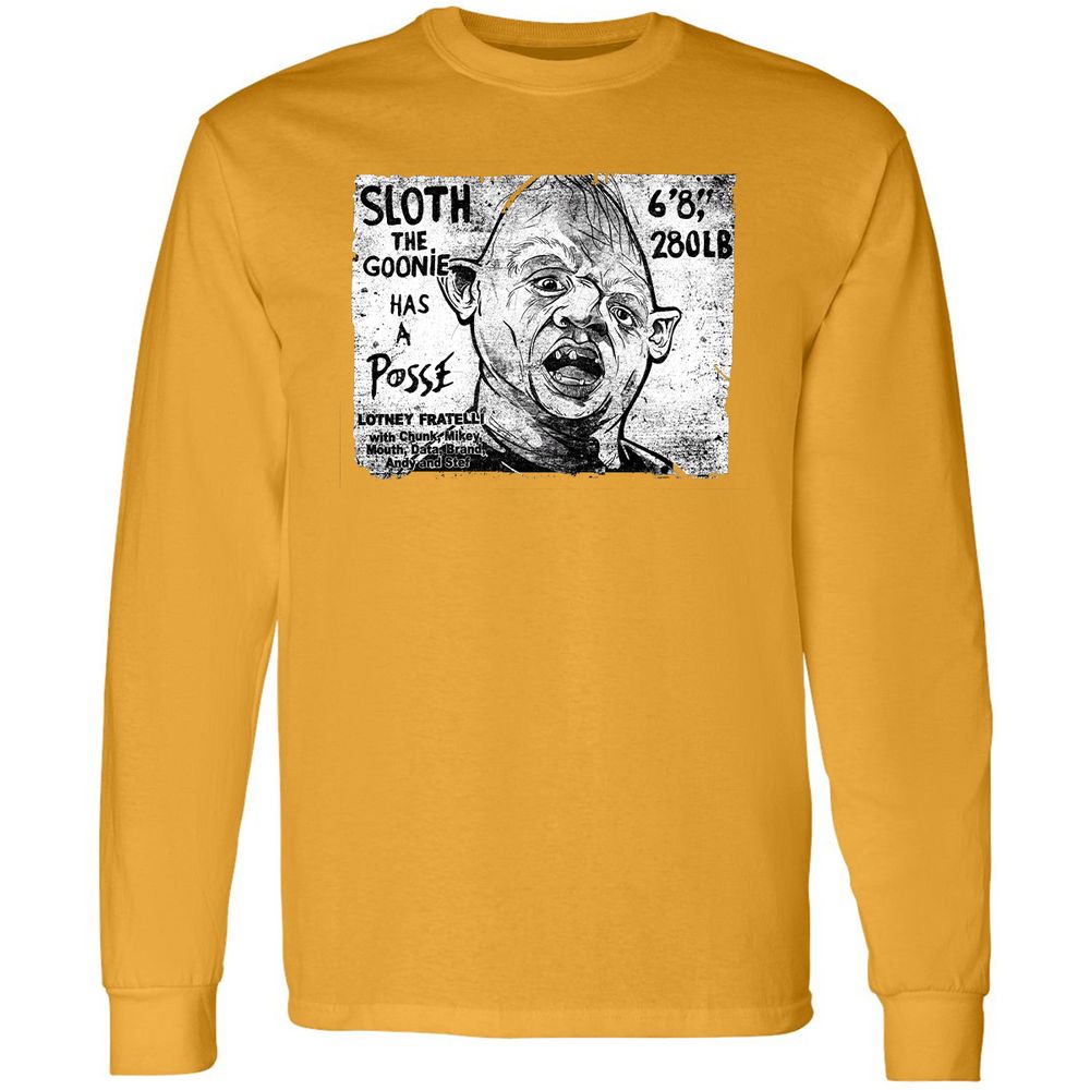 Long Sleeve T-Shirt - 1J9UDHML - Gold - 9