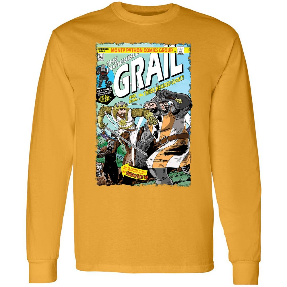 Long Sleeve T-Shirt - A6GE2PLD - Gold - 9