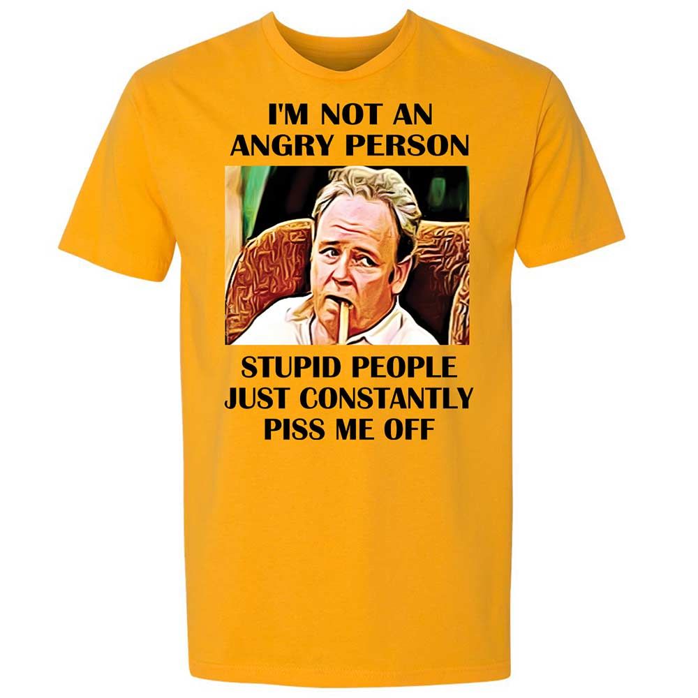 I'm not an angry person - Gold - 9