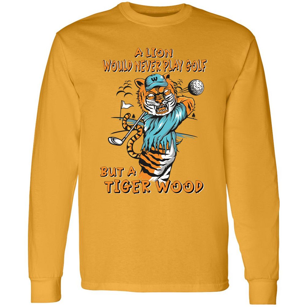 Long Sleeve T-Shirt - FYUUYKLC - Gold - 9