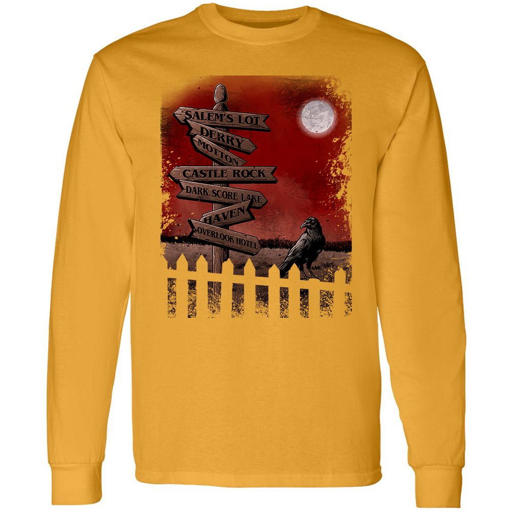 Long Sleeve T-Shirt - VPJMYFL9 - Gold - 9