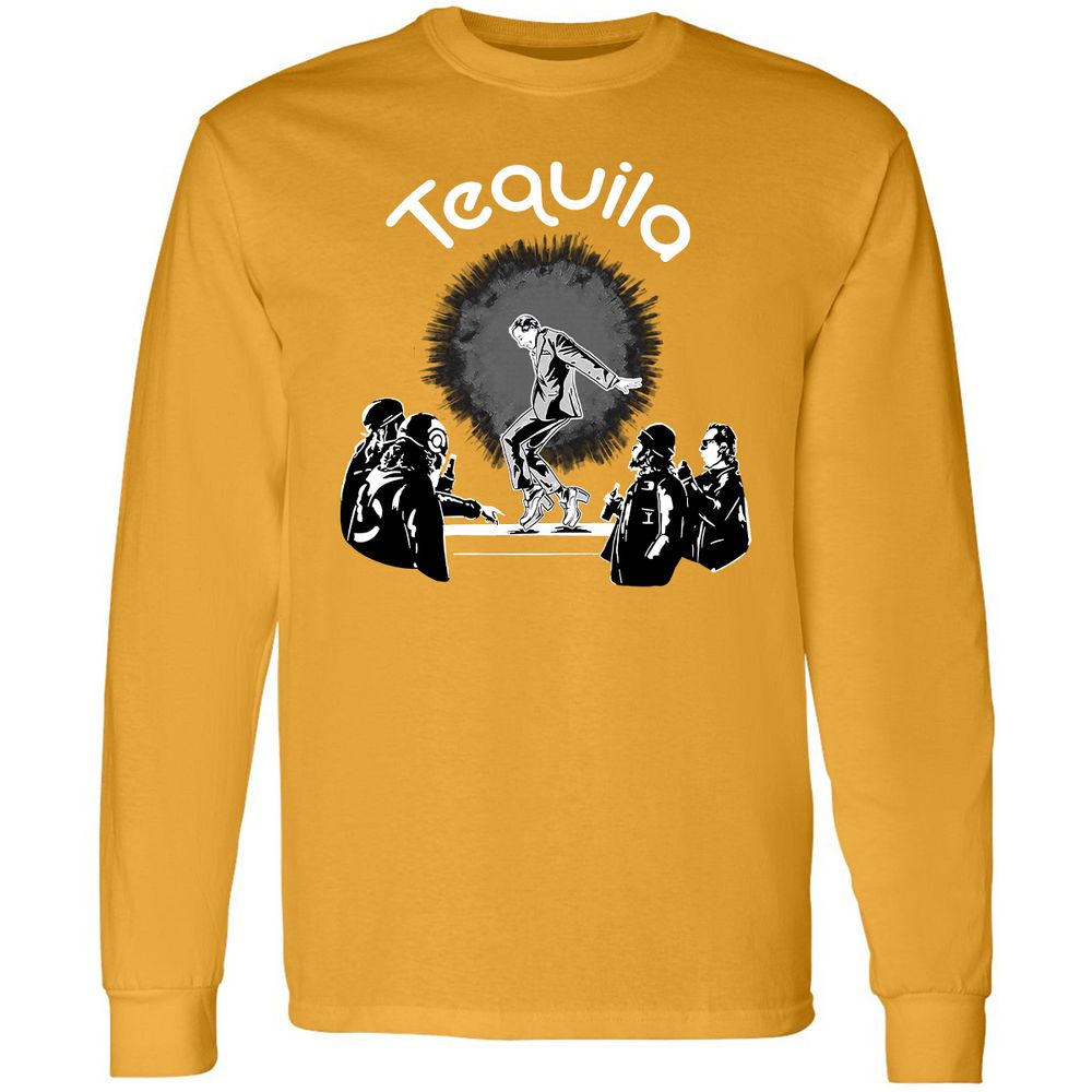 Long Sleeve T-Shirt - R92Q2LE9 - Gold - 9