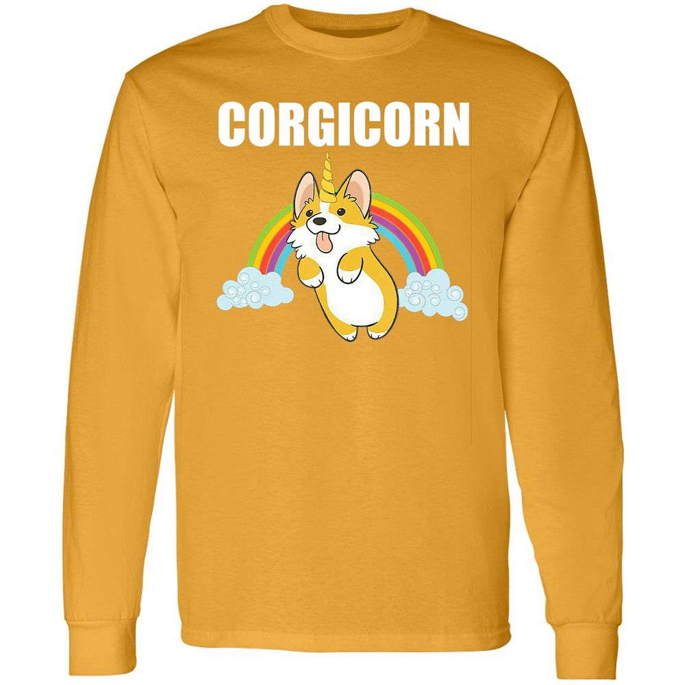 Long Sleeve T-Shirt - U36QR577 - Gold - 9