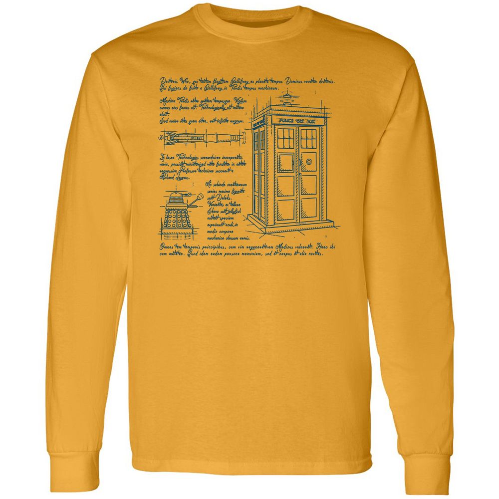 Long Sleeve T-Shirt - L3FX39VE - Gold - 9