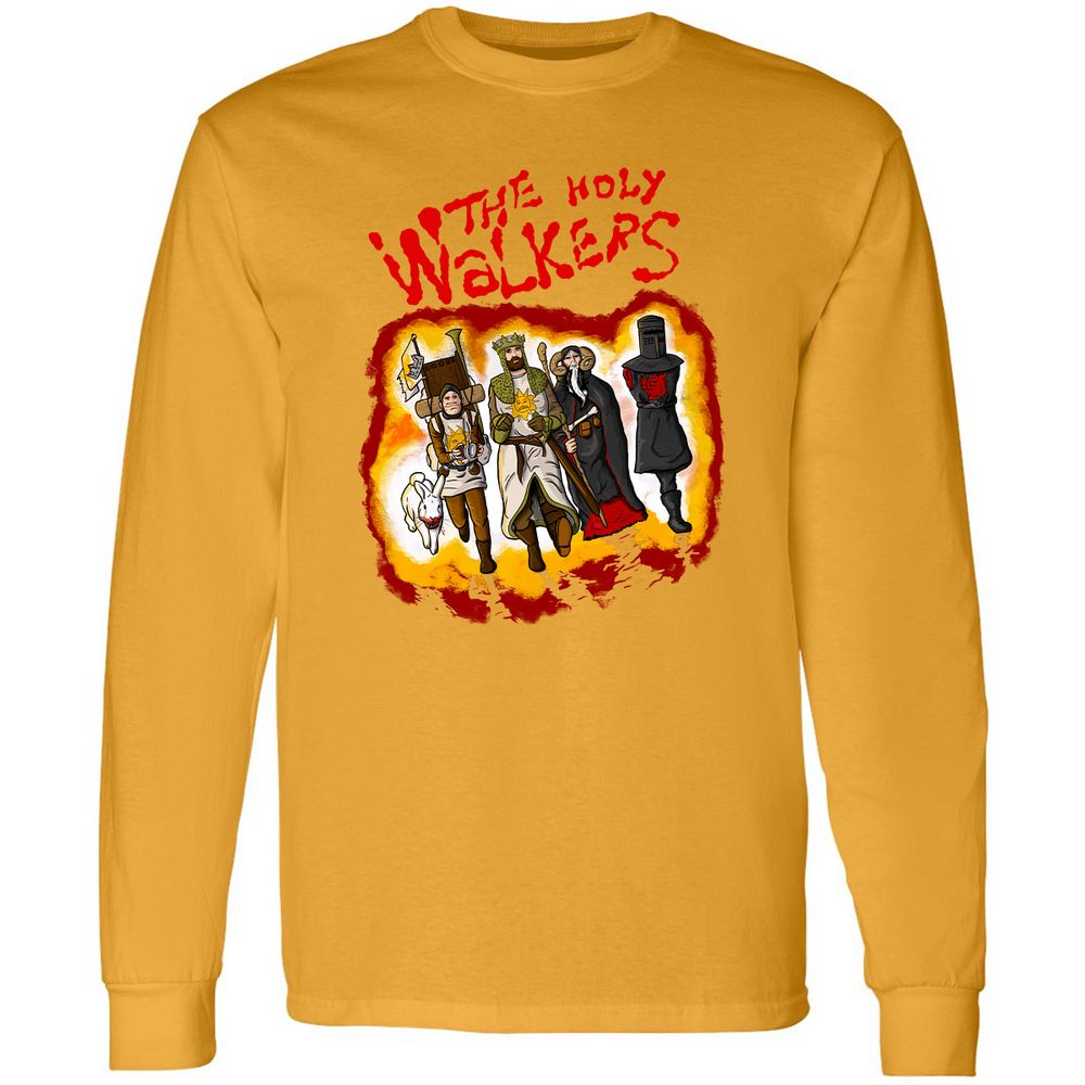 Long Sleeve T-Shirt - VUM3E3H4 - Gold - 9