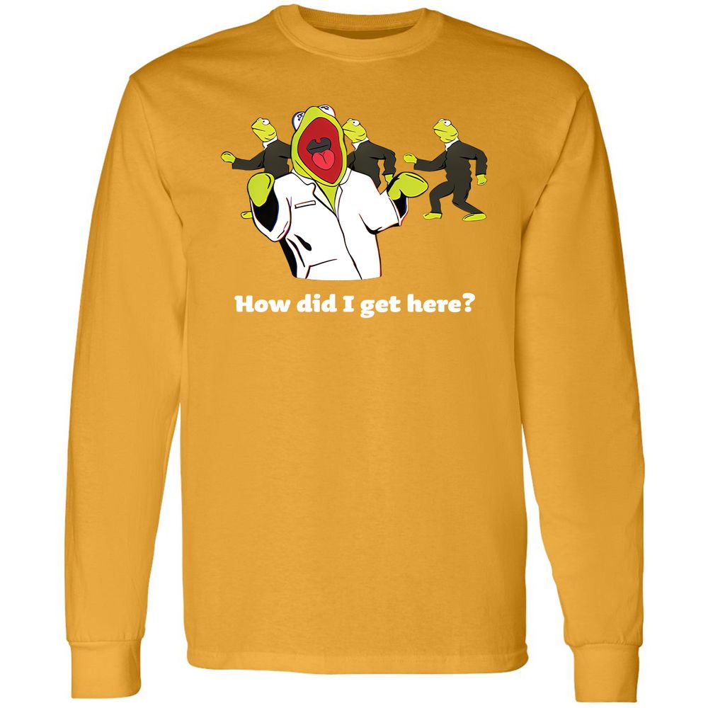 Long Sleeve T-Shirt - 1ULH1YN8 - Gold - 9