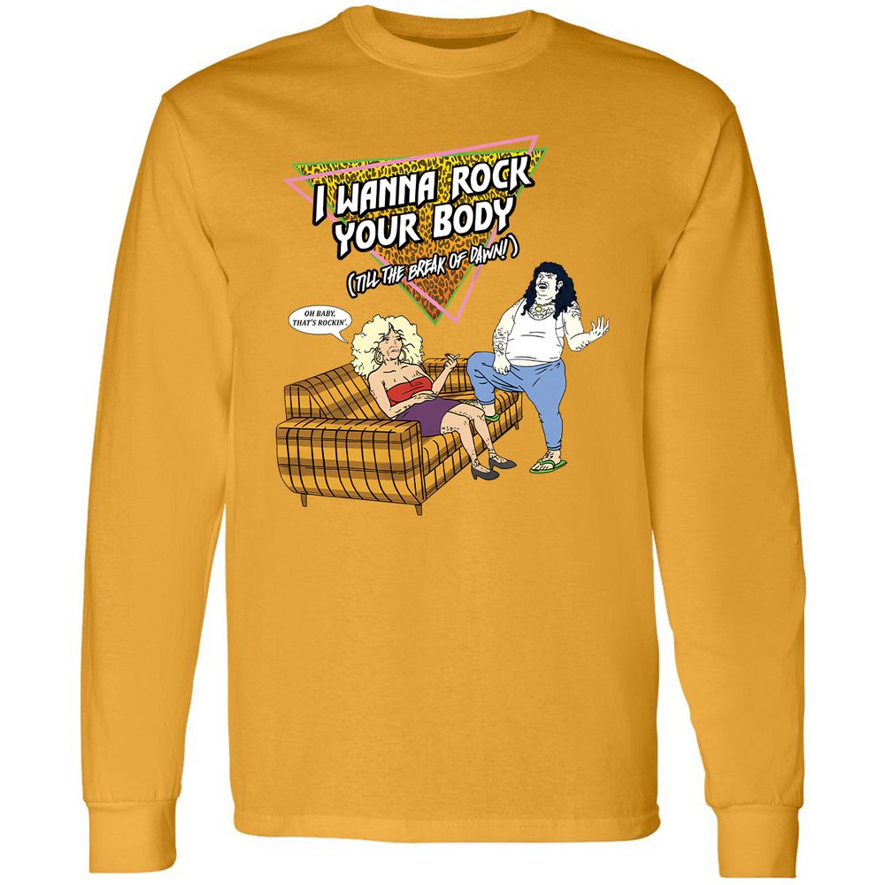 Long Sleeve T-Shirt - JNJ1DX3X - Gold - 9