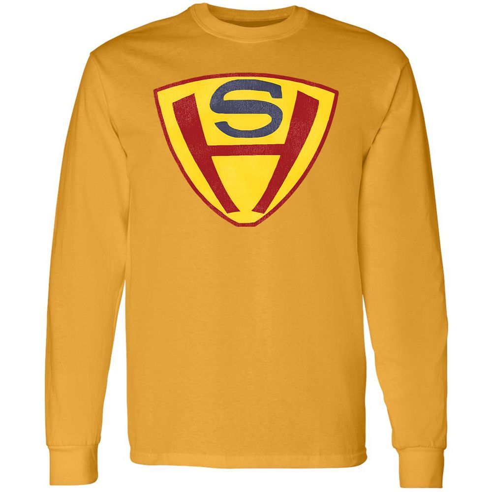 Long Sleeve T-Shirt - 42KQGYUL - Gold - 9