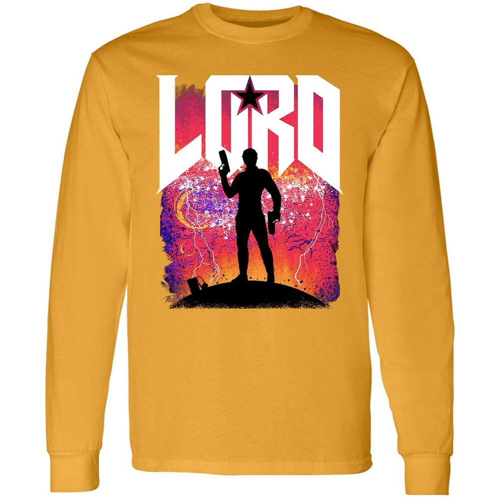 Long Sleeve T-Shirt - 5ZDCKW6V - Gold - 9