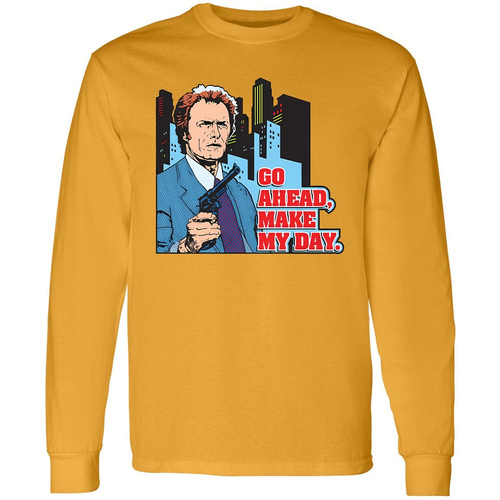 Long Sleeve T-Shirt - XZSZHKRY - Gold - 9