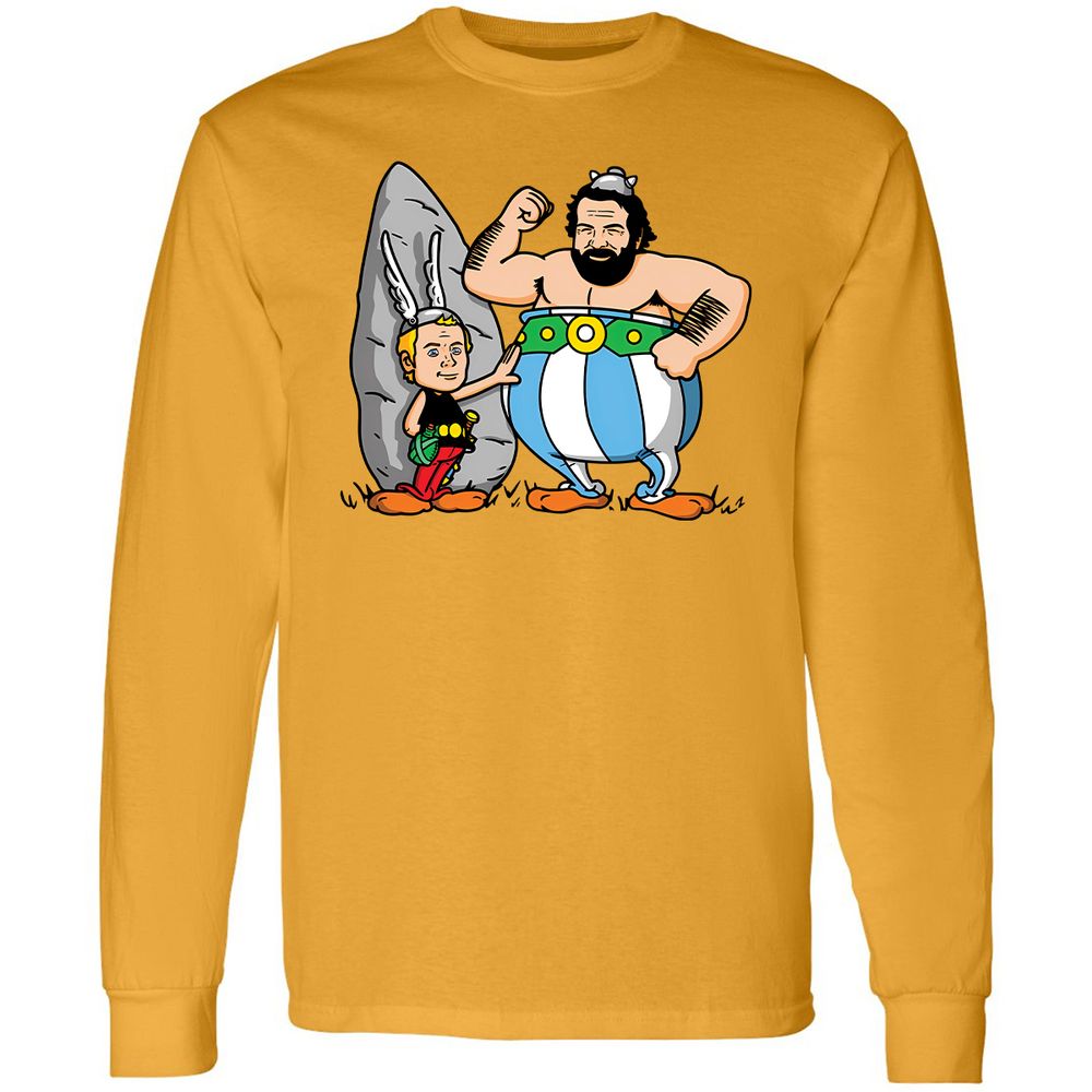 Long Sleeve T-Shirt - EQL46D2W - Gold - 9